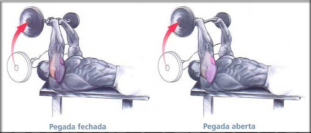 triceps-testa-pegada-aberta-e-pegada-fechada