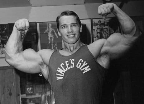 arnold fazendo drop sets